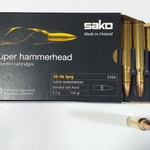 BALAS SAKO SUPER HAMMERHEAD 30-06 150 GR