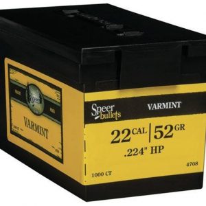 Puntas de bala SPEER Varmint HP - .224" - 52 grains (pack 1000 un.)